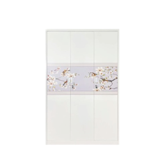 SAPPORO BOLOGNA Lemari Pakaian Besi 3 Pintu