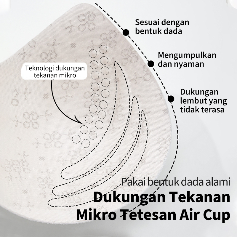 Ulady Ulady Set Bra Olahraga Wanita 3885