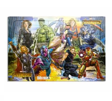 Puzzle Karton Edukasi Anak 28 cm