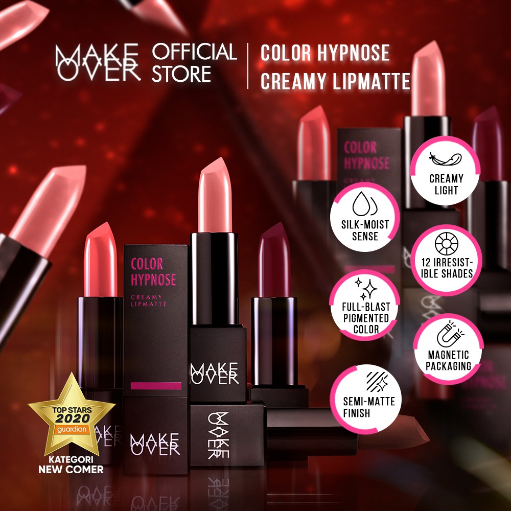 MAKE OVER Color Hypnose Creamy Lipmatte 09 Undercover