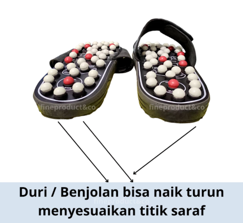 Kongsui Sandal Refleksi Akupuntur Magnetic 2