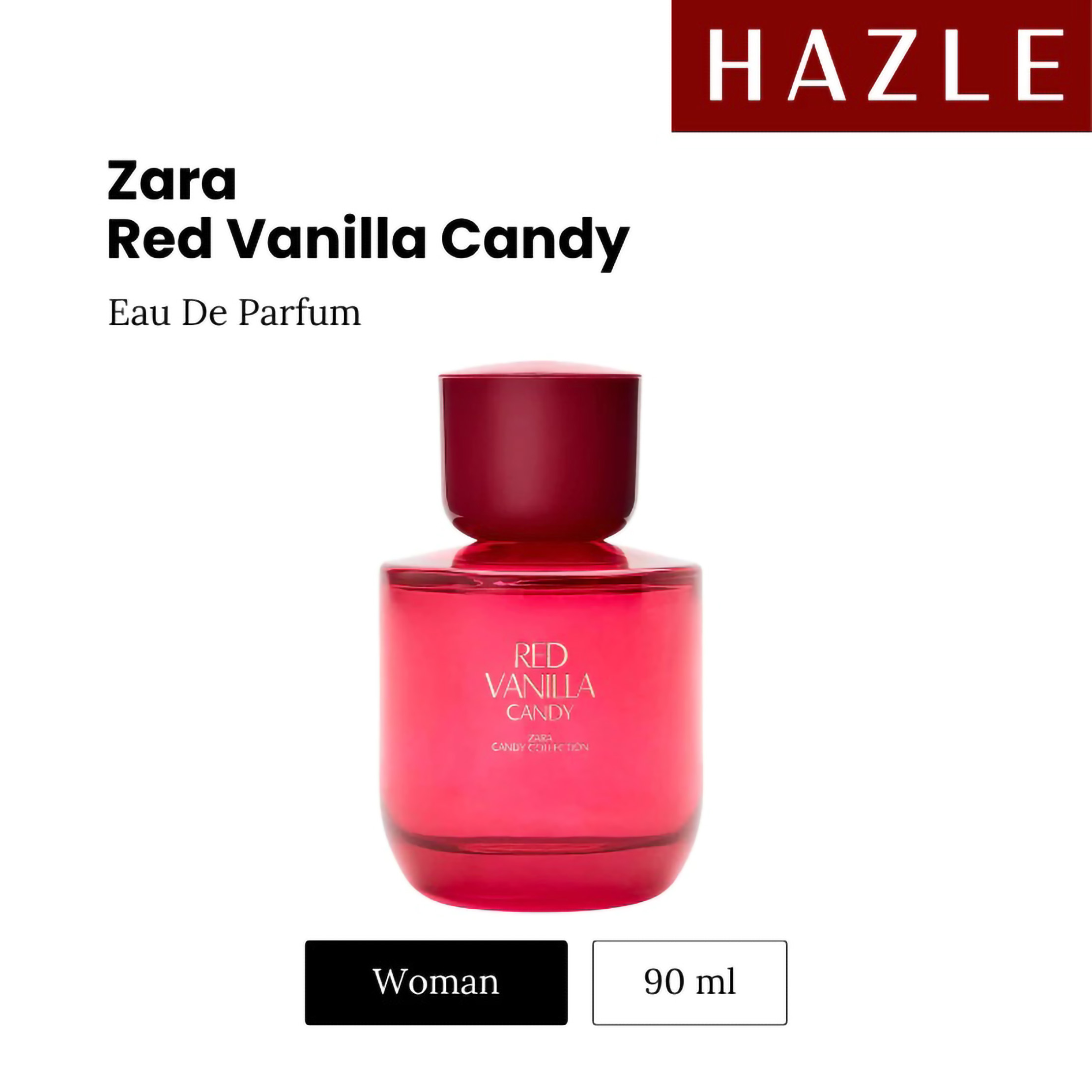 Inditex ZARA Red Vanilla Candy EDP