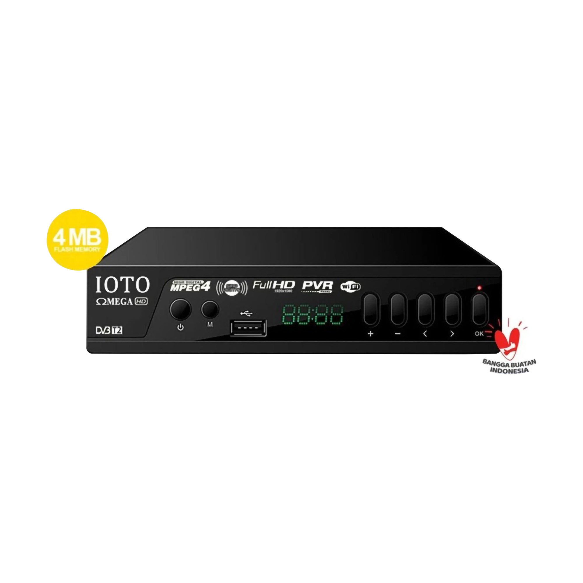 IOTO Omega DVBT2/C HD Digital Terrestrial Receiver