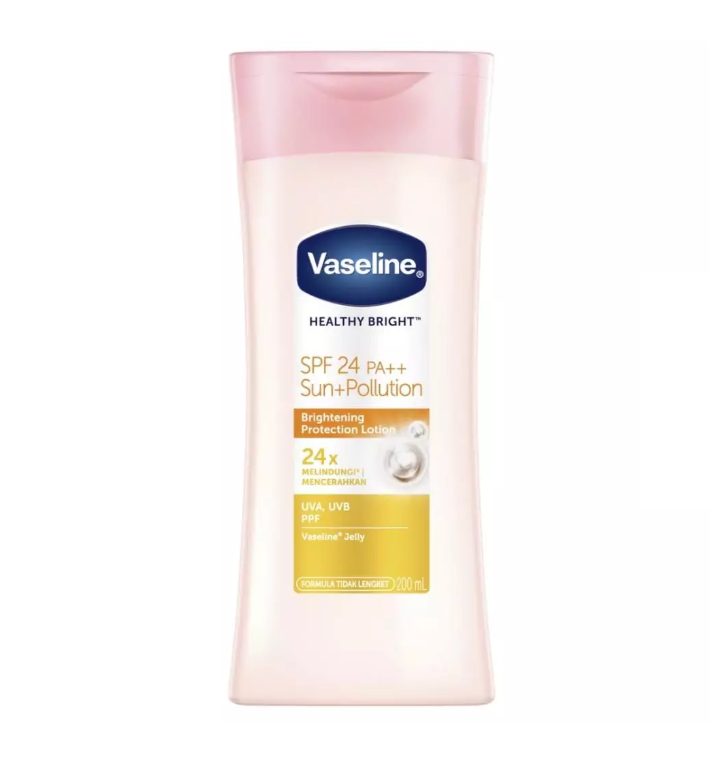 Vaseline® ｜ Healthy Bright SPF 24 PA++ Sun+Pollution Brightening Protection Lotion