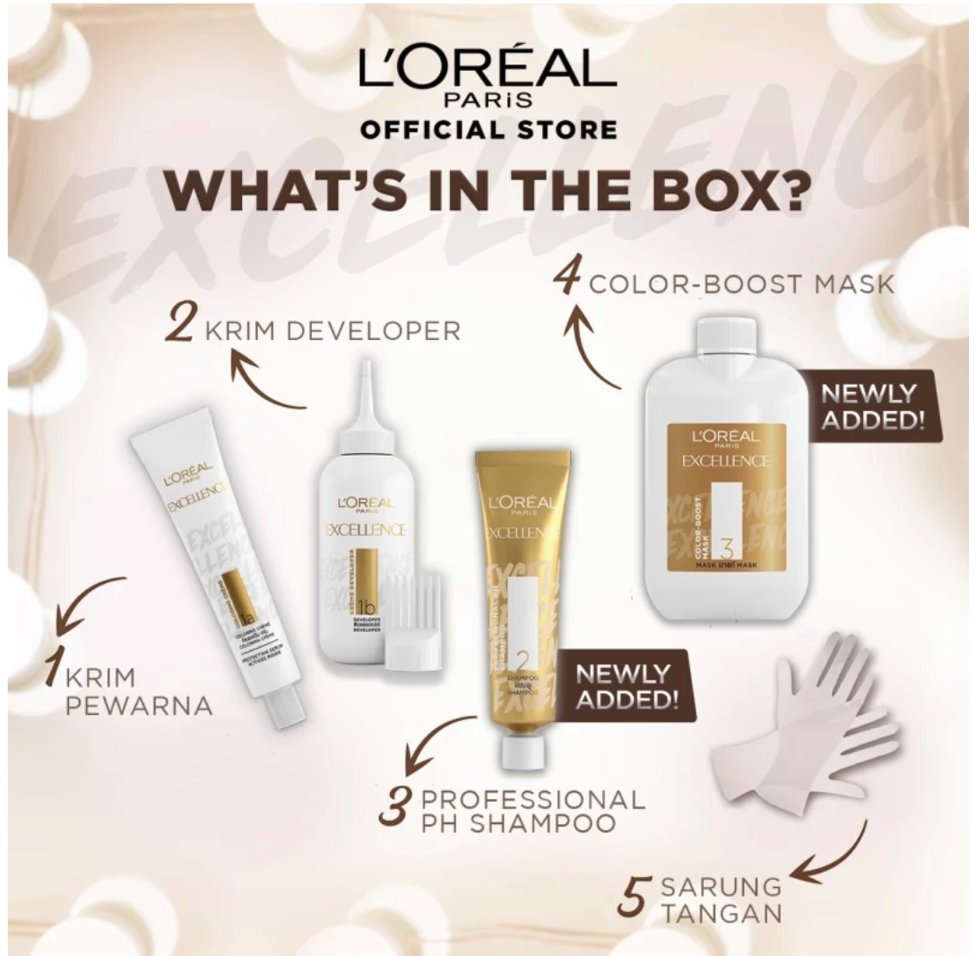 L’Oréal L’Oréal Paris Excellence Fashion 6.45 Ultra Light Golden Brown