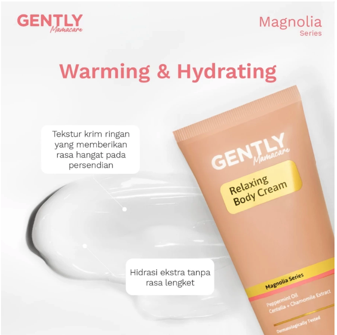Inovasi Teknologi Untung Berkah GENTLY Mamacare Relaxing Body Cream