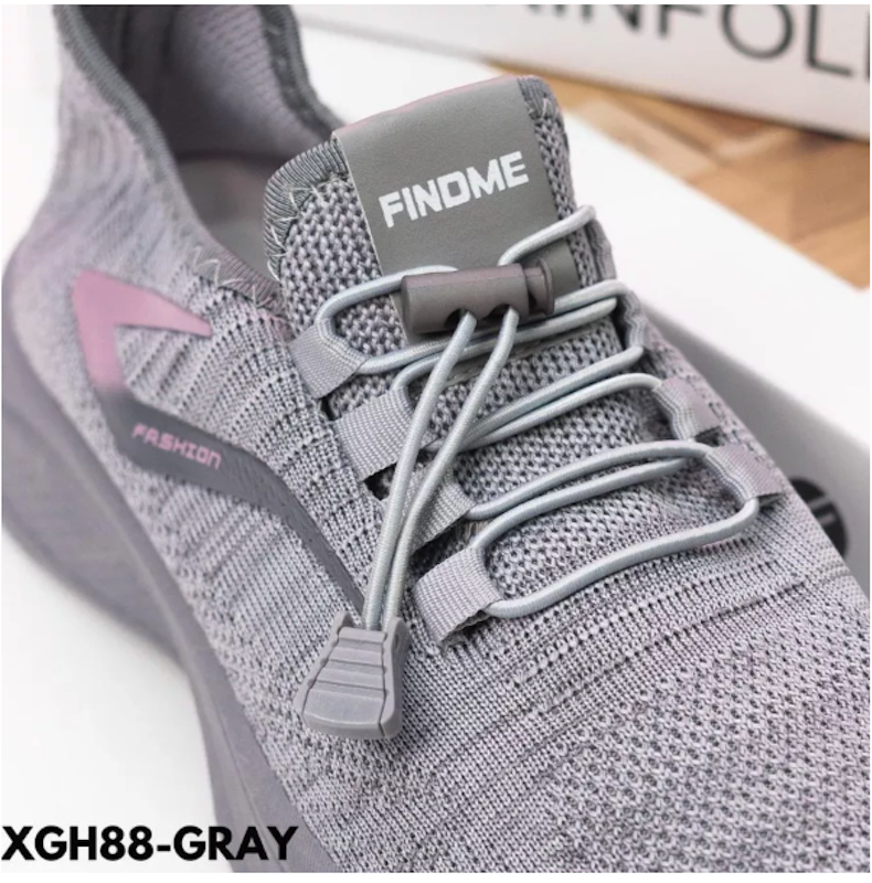 FINDME Sneakers Clara XGH88 Gray 2