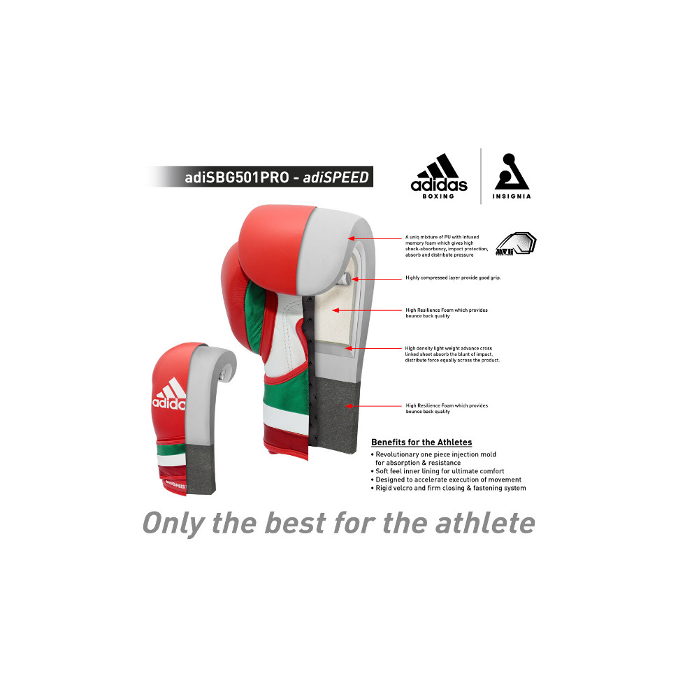 adidas adidas Speed 501 Velcro Boxing Glove