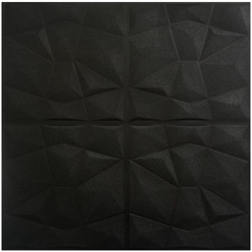 Wallpaper 3D Foam Sticker Motif Diamond Triangle 3
