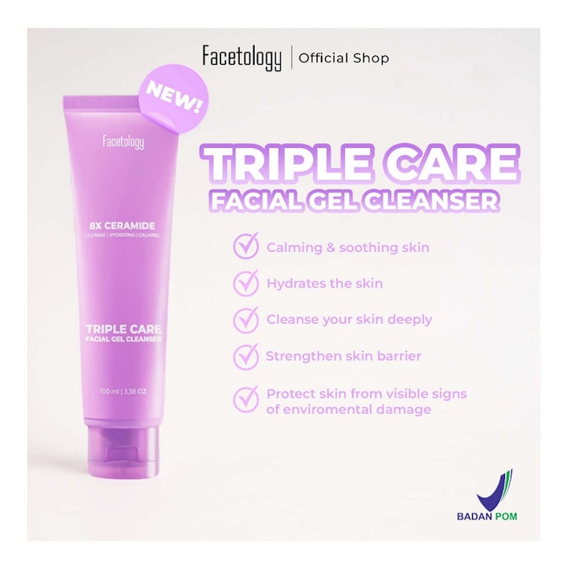 Real Oat Triple Care Facial Gel Cleanser 3