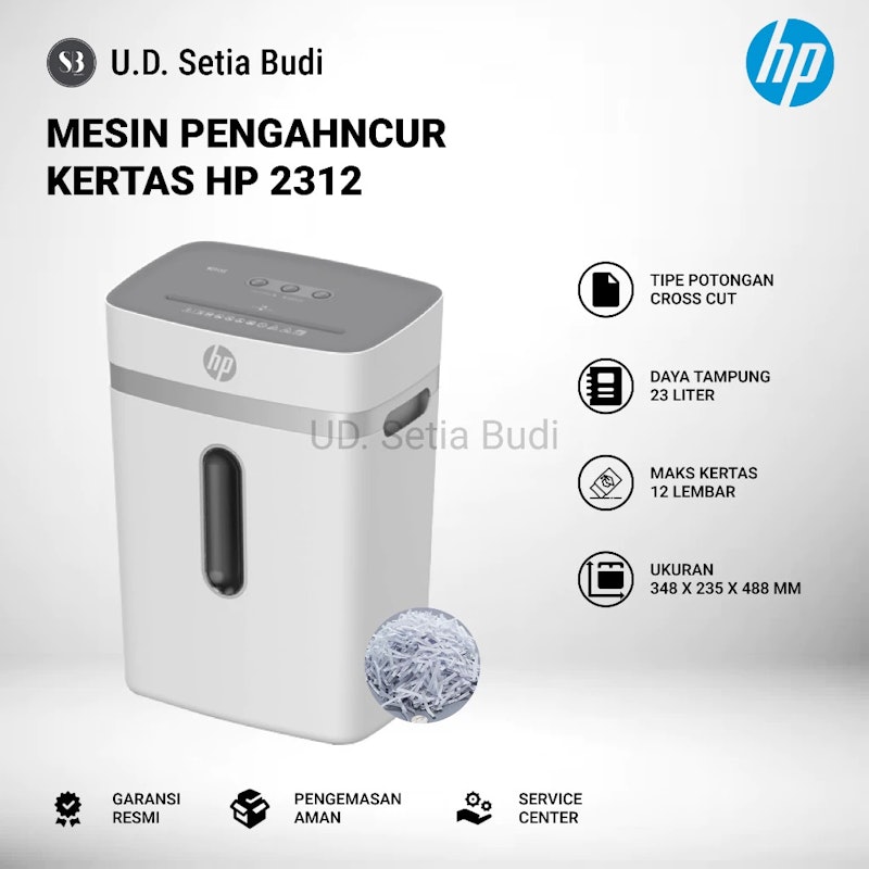 HP Paper Shredder 3
