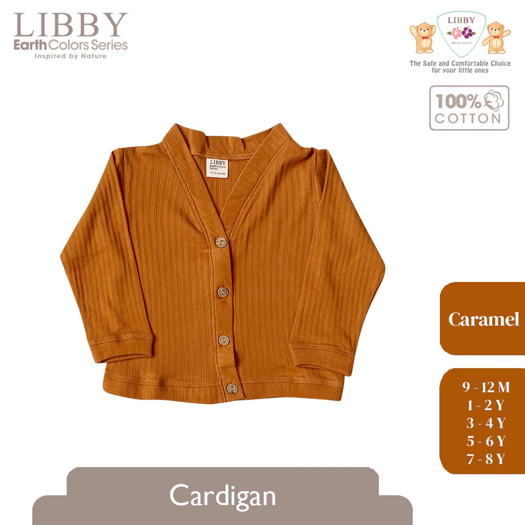 Alpinika Unggul Libby Baby Earth Colours Cardigan