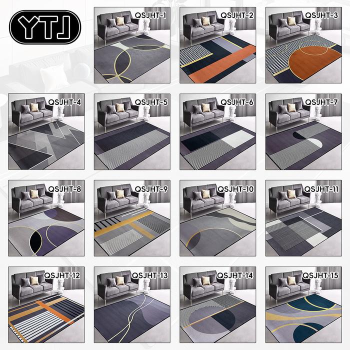  YOUTEJIA YTJ Karpet Lantai Eropa Style QSJHT