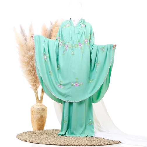  Leesy.id Mukena 2 in 1 Bordir Caroline