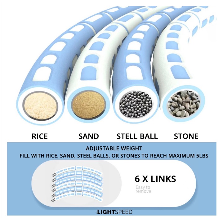  LIGHTSPEED Hula Hoop