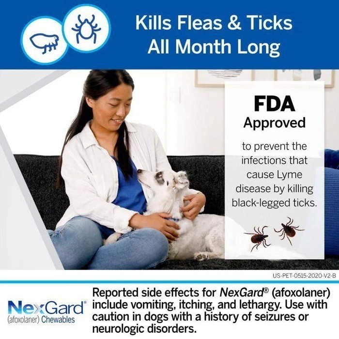 NexGard® Chewables Tablets for Dogs 3