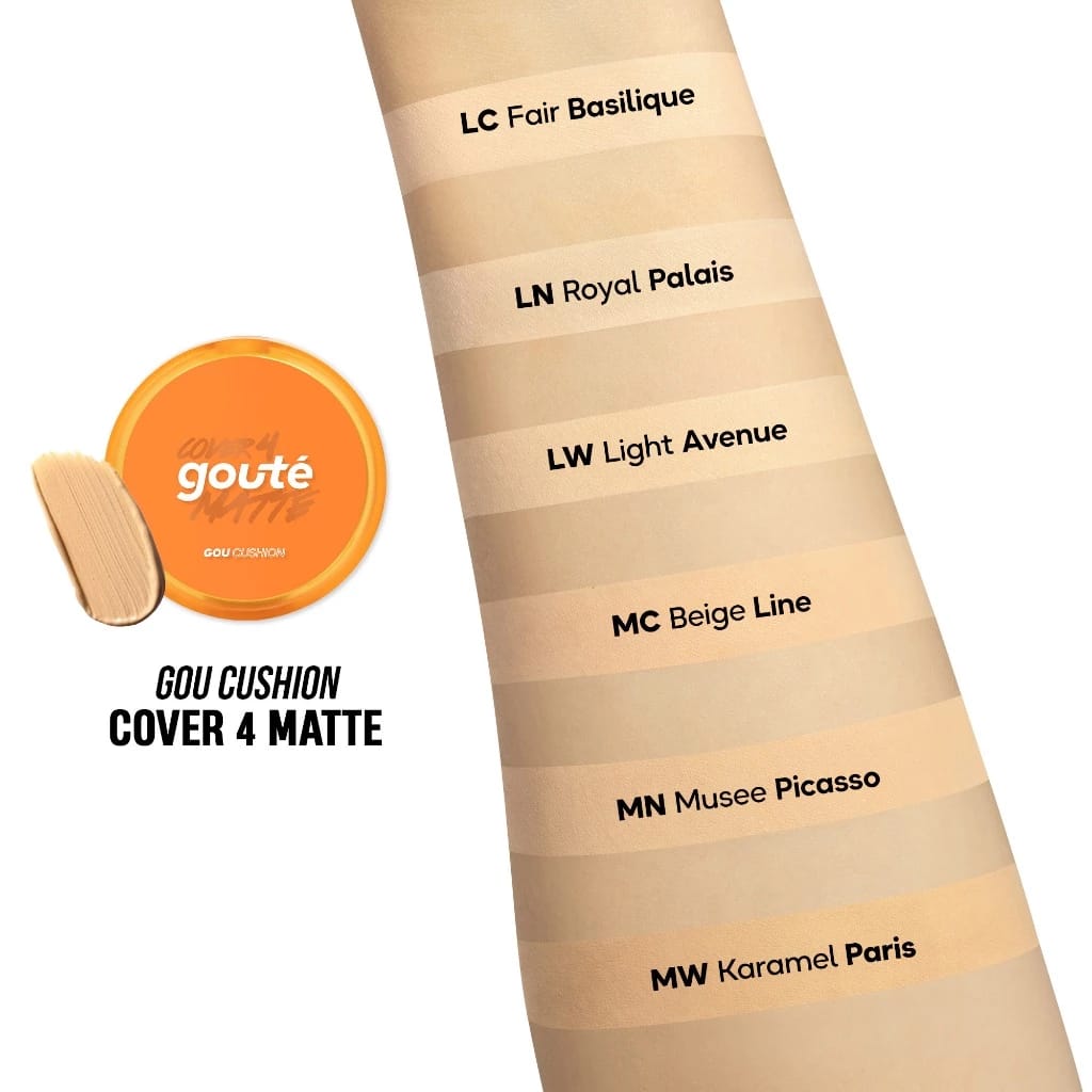 Natura Deca Kosmetika Gouté Cushion Cover 4 Matte MW Karamel Paris