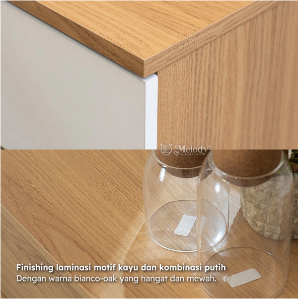 Melody Furniture Yuki 6 Dresser 3