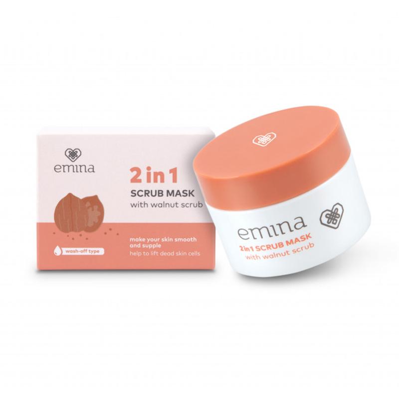 Emina 2 in 1 Scrub Mask