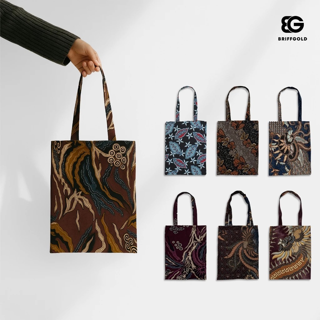 Briffgold Totebag Batik  BGT01-09