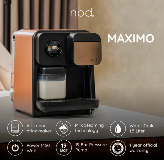 Jumpstart Indonesia nod. Maximo Smart Capsule Machine