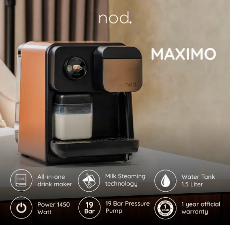 nod. Maximo Smart Capsule Machine 2