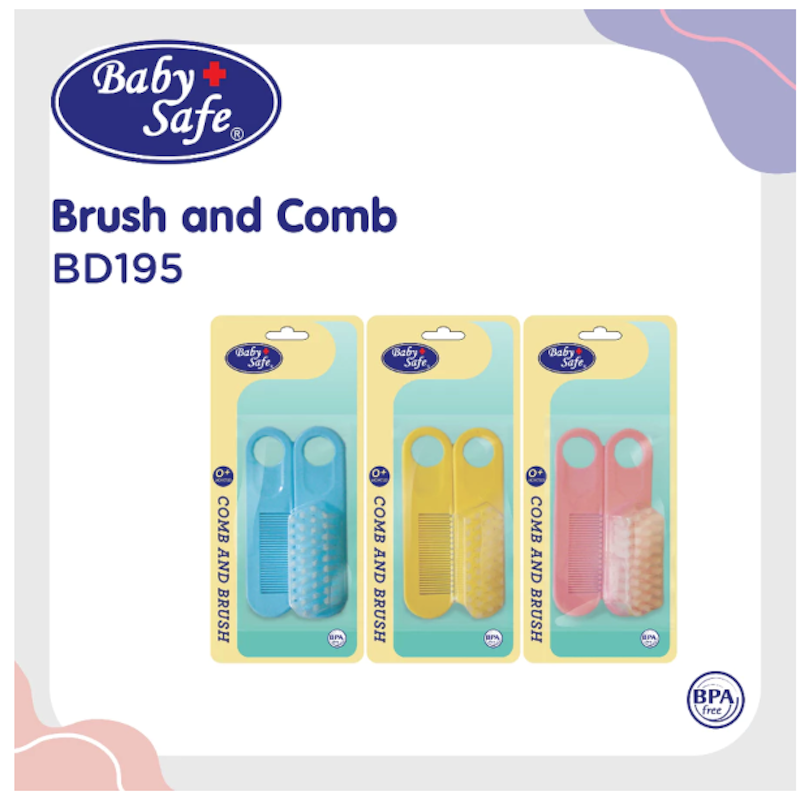 BabySafe Brush and Comb 2