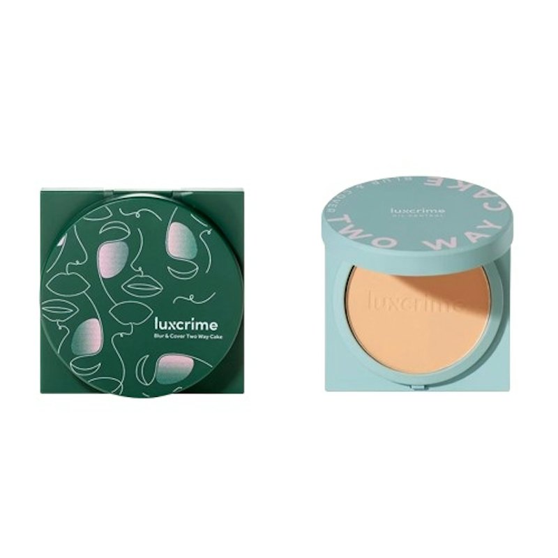 Blur & Cover Two Way Cake Oil Control Honeycomb 1
