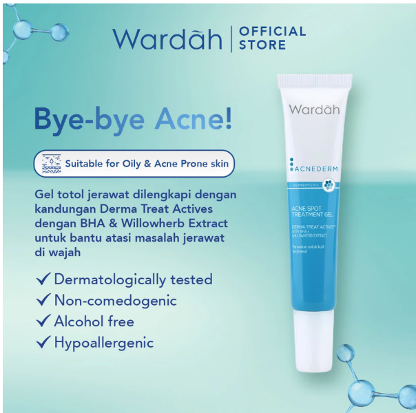 Paragon Technology and Innovation Wardah Acnederm Spot Treatment Gel