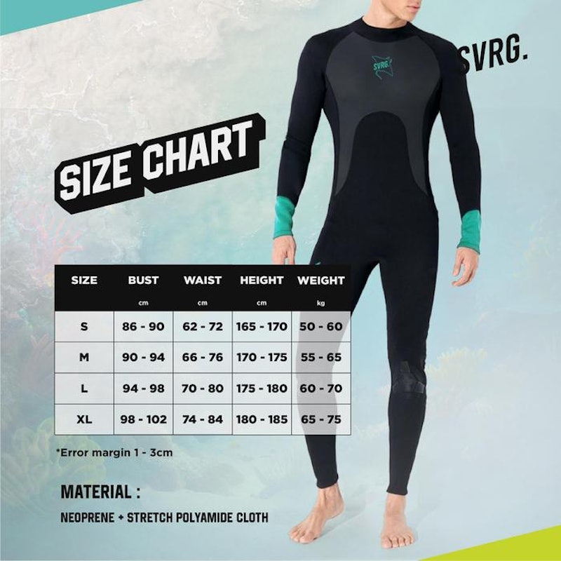 SVRG Reus Long Sleeve Diving Suit for Men 4