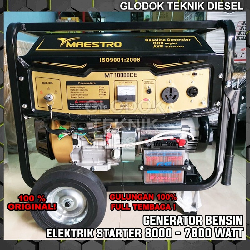 Maestro Gasoline Generator MT-10000CE