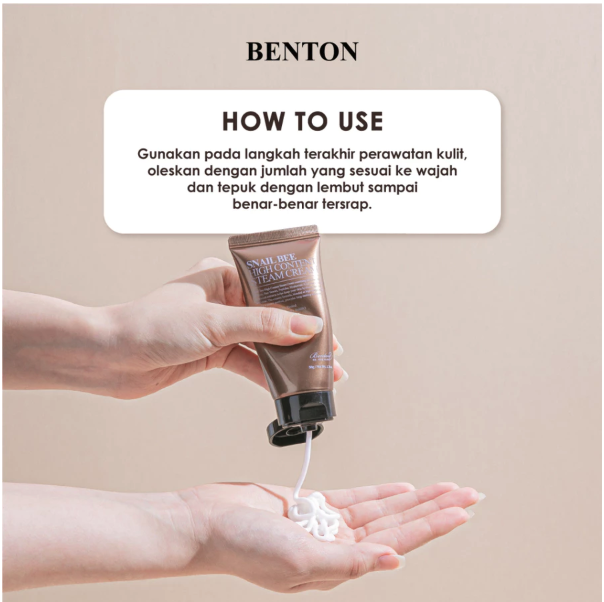 Benton Snail Bee High Content Steam Cream