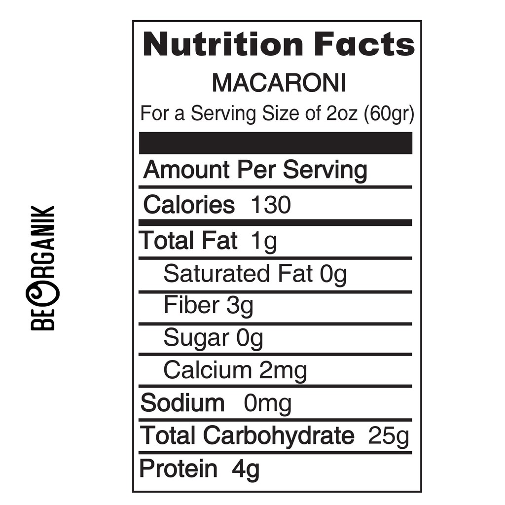 BeOrganik  Pasta Gluten Free