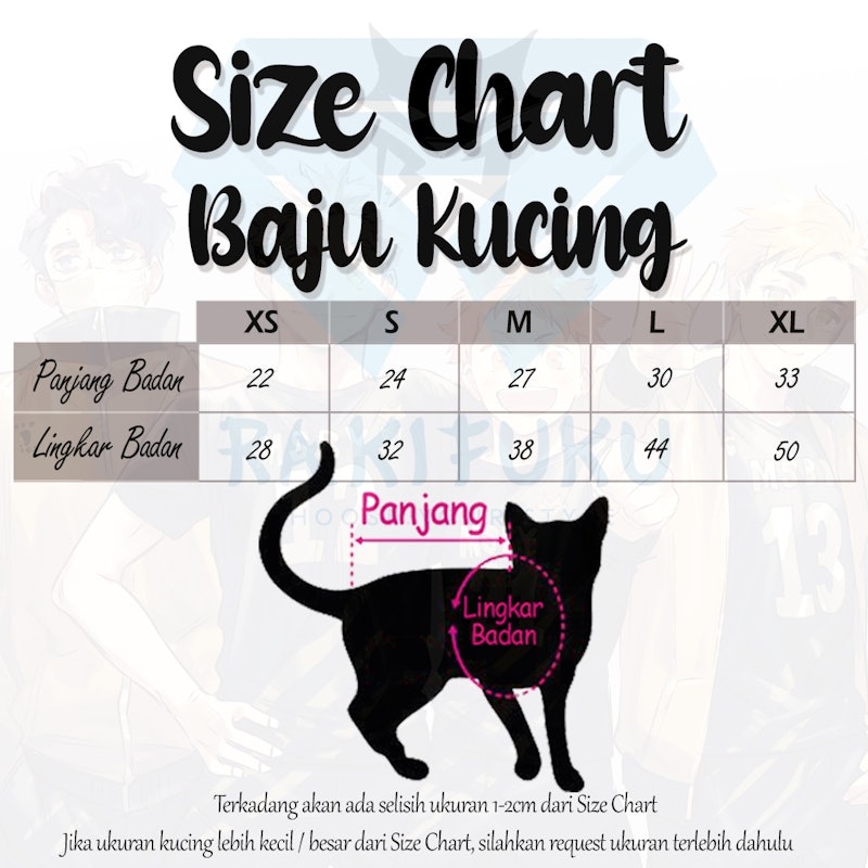 Baju Kucing Model Tahanan Rumah 5