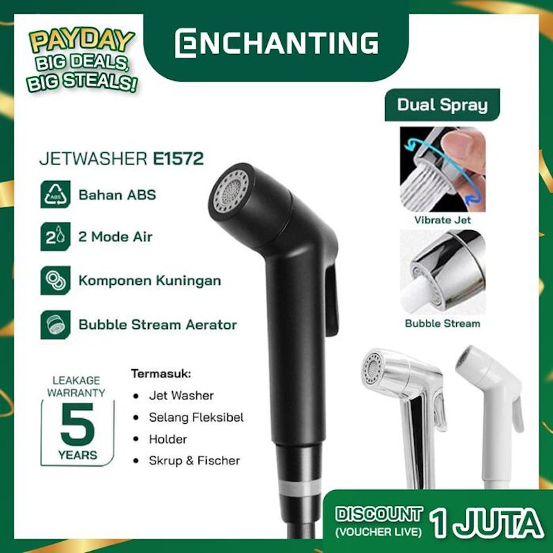 Europe Enchanting Toilet Shower Jet Washer 5
