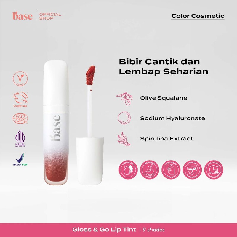 Base Gloss & Go Lip Tint 08 Blissful Bare 2
