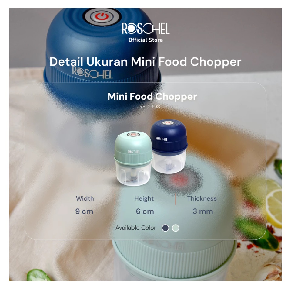  Roschel Mini Food Chopper