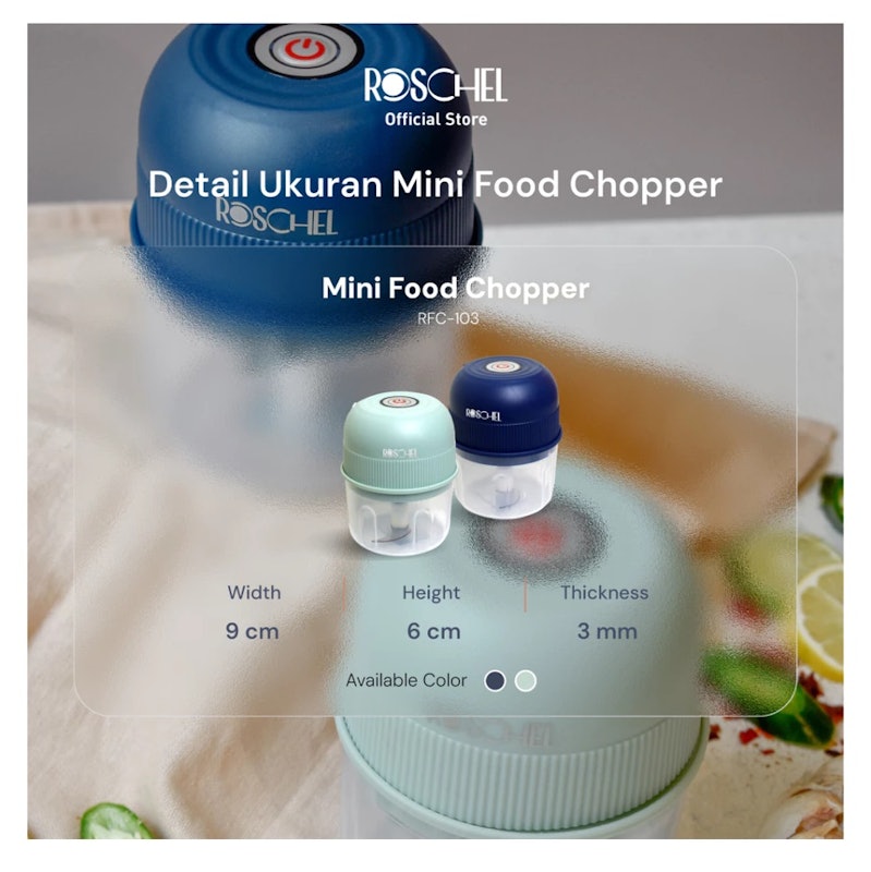 Roschel Mini Food Chopper 4