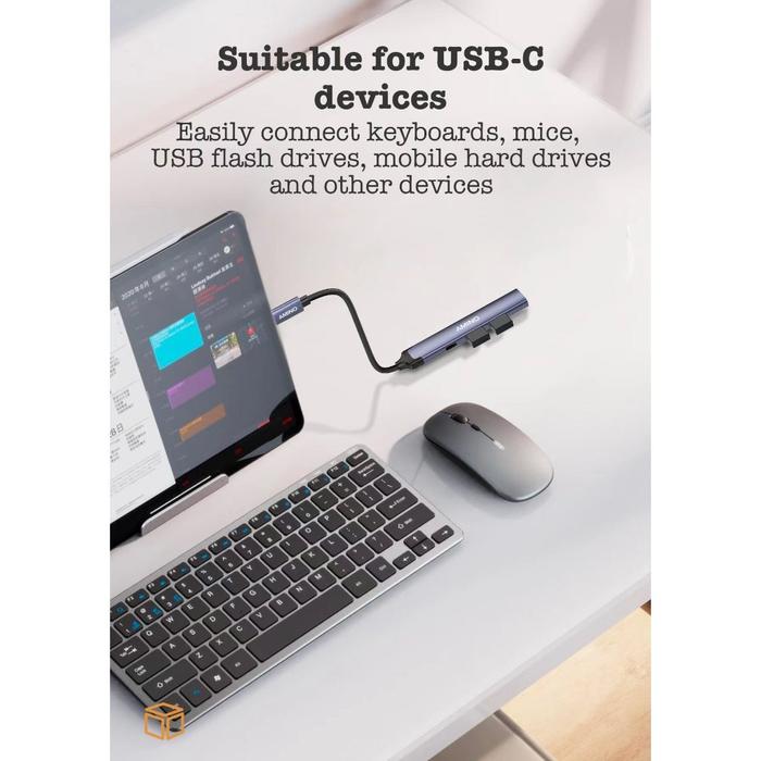 AMINO Amino Adapter Converter HUB Port 4 in 1 DS-64U