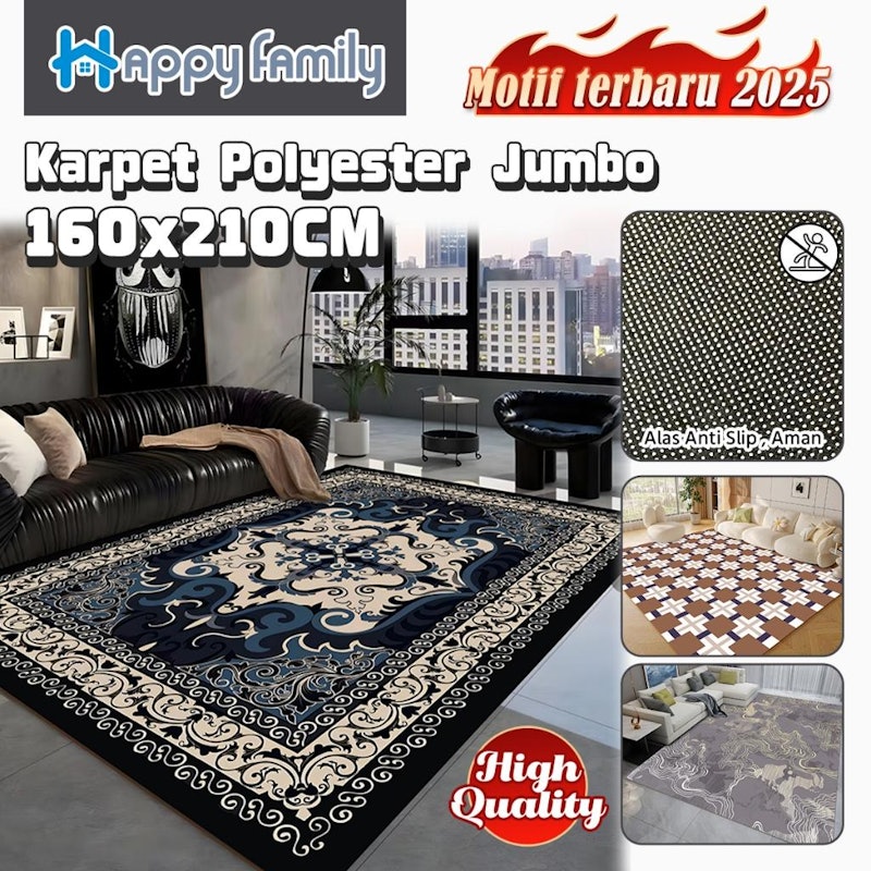 Happy Family Karpet Polyester Jumbo 2