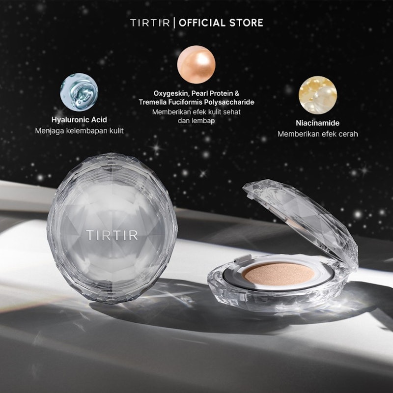 TIRTIR Mask Fit Crystal Mesh Cushion SPF 50+ PA++++ 17C Porcelain 3