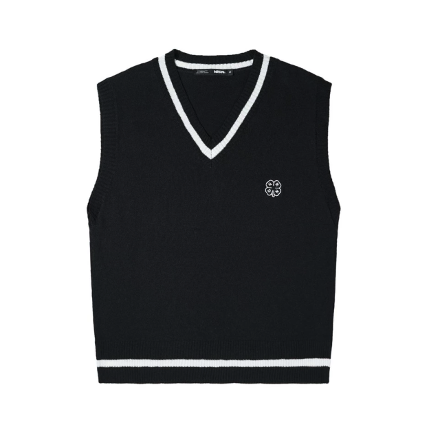 NRDN Sweater Clover Vest Knitwear Black 