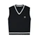 Musim Panas Indonesia NRDN Sweater Clover Vest Knitwear Black 1