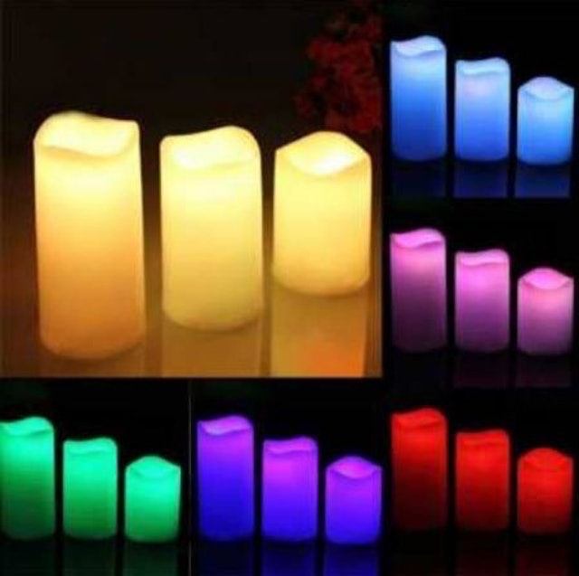  LED Candle Light RGB WY-006