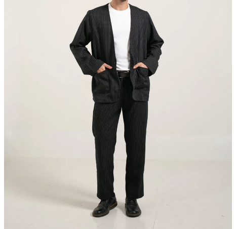  Schouten Flexi Blazer Stripe Black