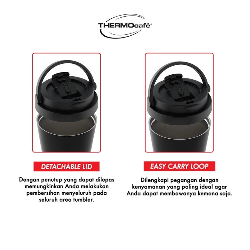 Thermos Vacuum Insulated Tumbler with Carry Handle 2