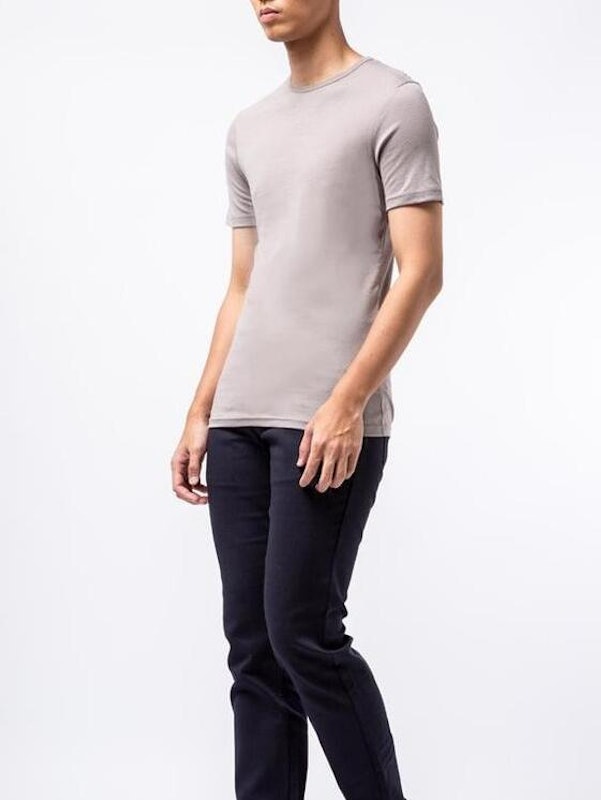 The Executive Grey Basic Undershirt R Neck 3