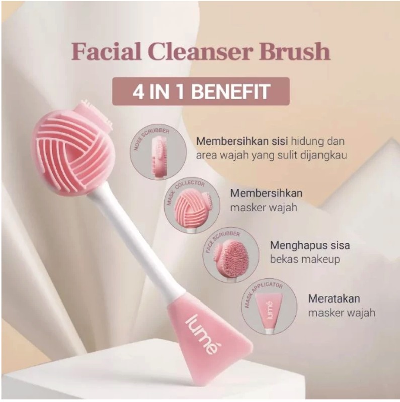 lumé Facial Cleanser Brush 2