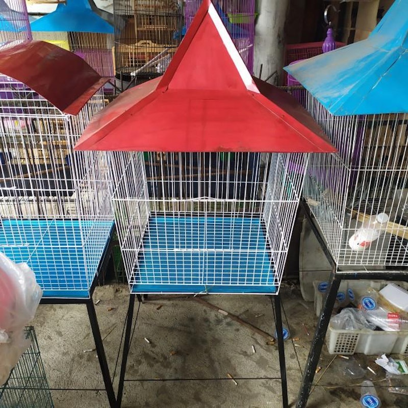 Kandang Limas untuk Ayam dan Burung 3