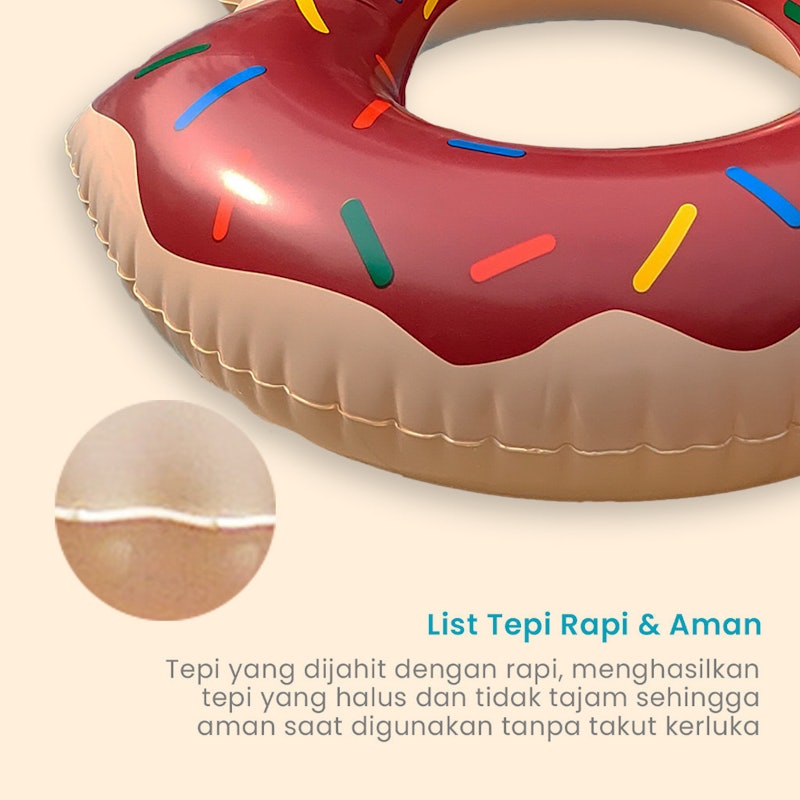 Xin Yue Pelampung Renang Anak Bentuk Donat 4